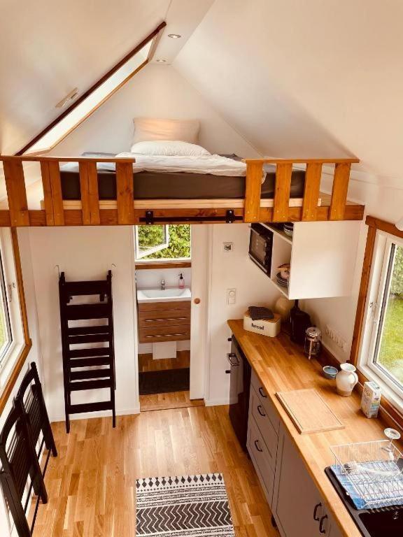 Tiny House Fleesensee Mit Eigenem Garten Und Nur Wenige Meter Vom Seeufer Göhren-Lebbin Kültér fotó