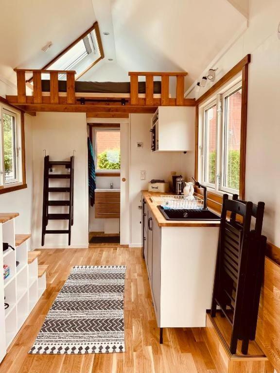 Tiny House Fleesensee Mit Eigenem Garten Und Nur Wenige Meter Vom Seeufer Göhren-Lebbin Kültér fotó