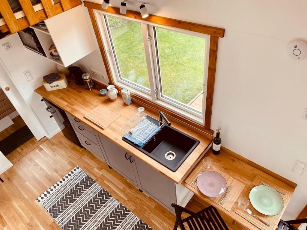 Tiny House Fleesensee Mit Eigenem Garten Und Nur Wenige Meter Vom Seeufer Göhren-Lebbin Kültér fotó